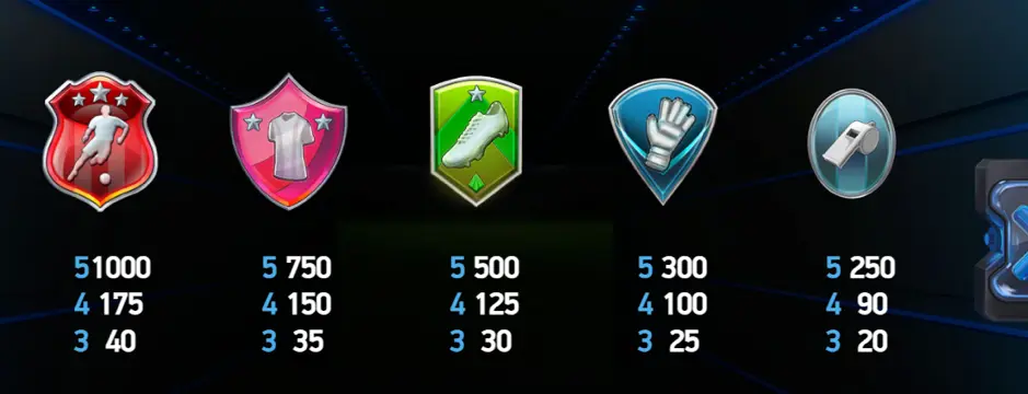 simboli fooball champion cup